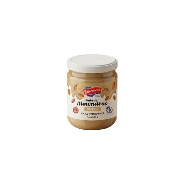 Dicomere pasta de almendras 170g sin gluten