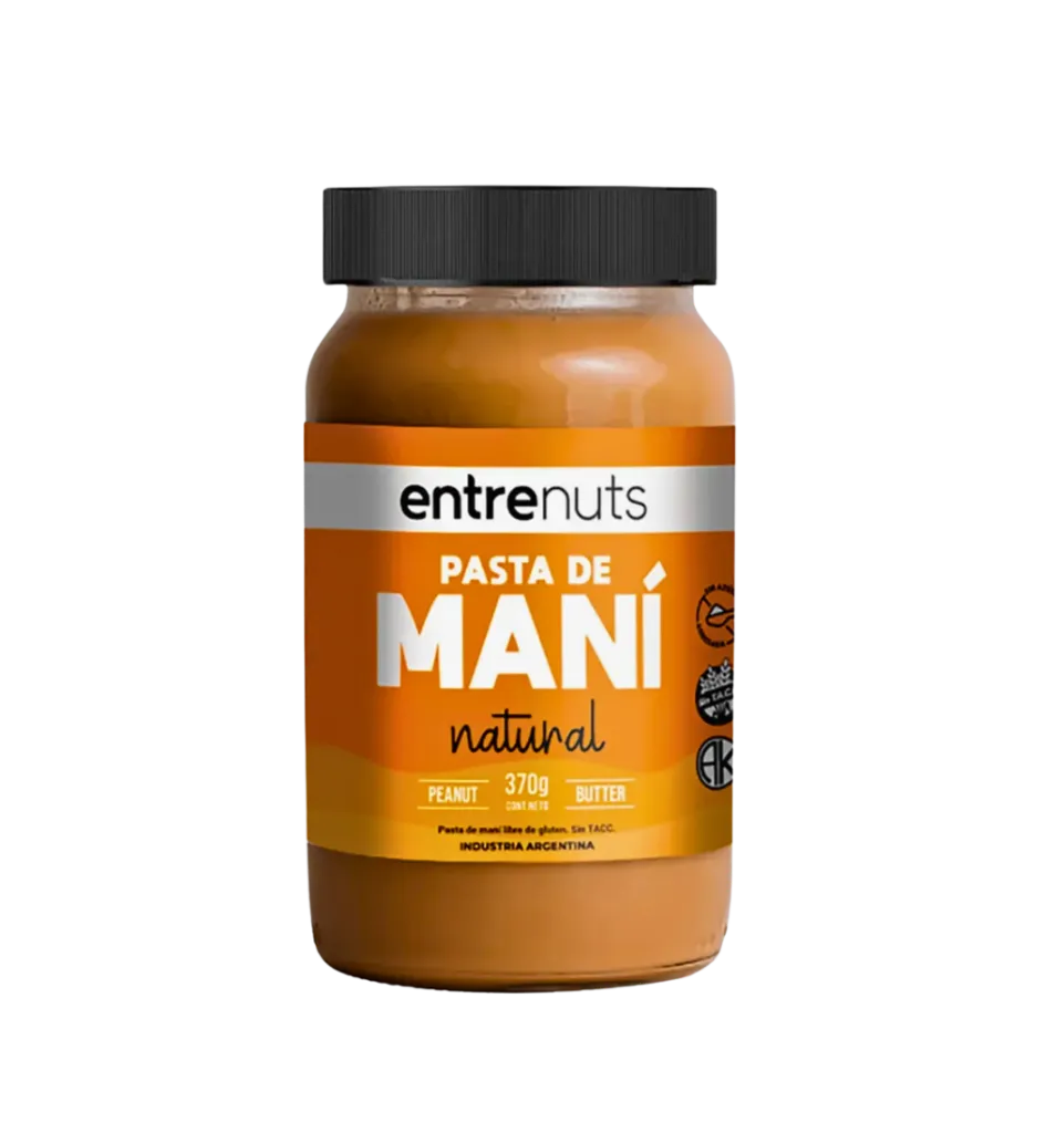 Entrenuts pasta de maní 370g