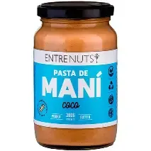 Entrenuts pasta de maní con coco 370g