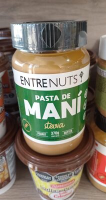Entrenuts pasta de maní con stevia 370g
