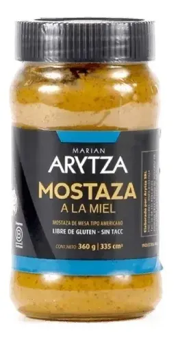 Arytza mostaza a la miel 360g sin tacc