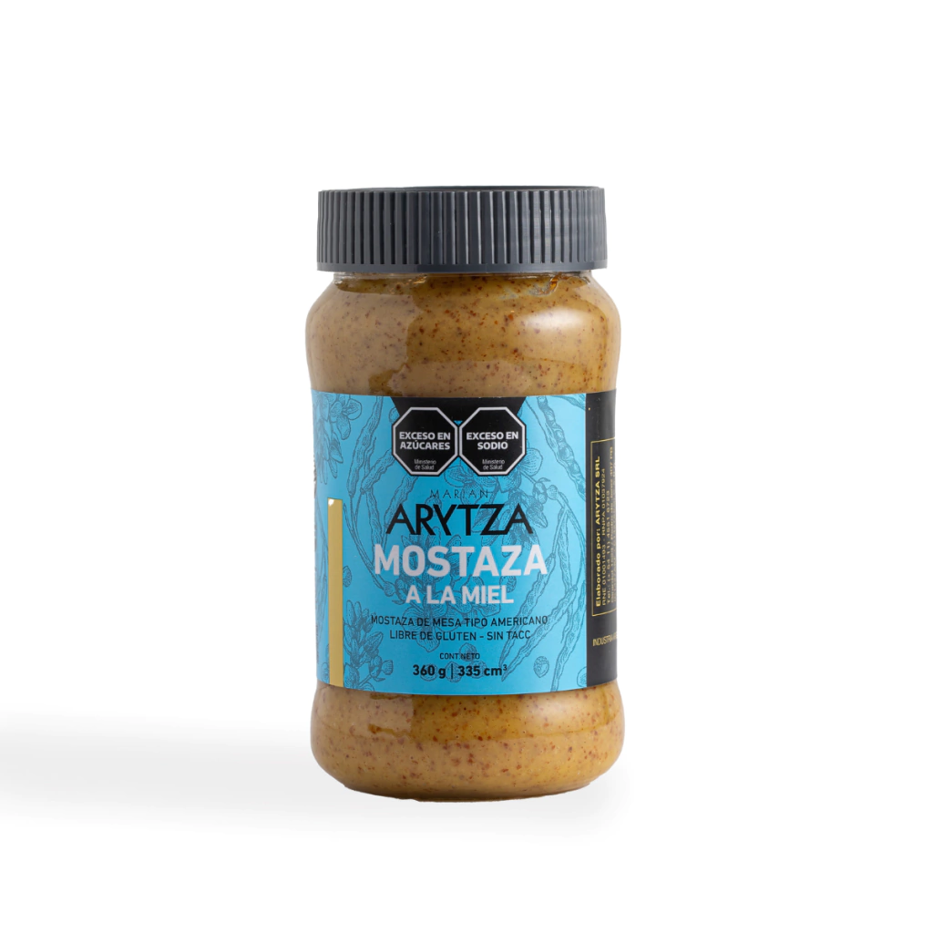 Arytza mostaza a la miel 360g sin tacc