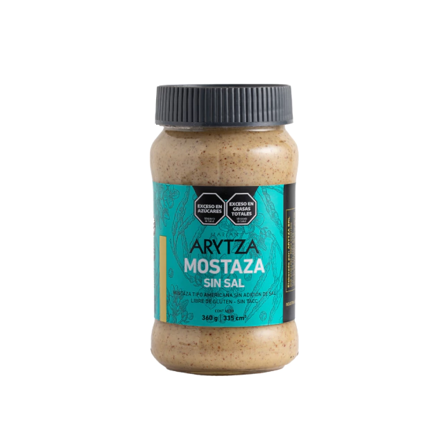 Arytza mostaza sin sal 360g sin tacc