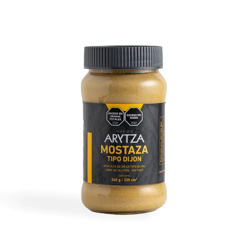 Arytza mostaza dijon 360g sin tacc
