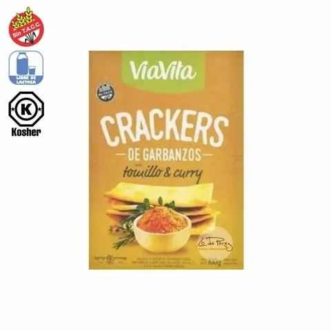 Viavita crackers de garbanzo