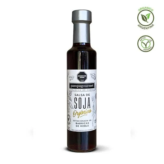 Pampagourmet salsa de soja organico sin tacc