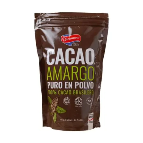 Dicomere cacao amargo en polvo sin gluten 200g