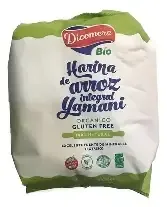 Dicomere harina de arroz integral yamani libre de gluten 450g