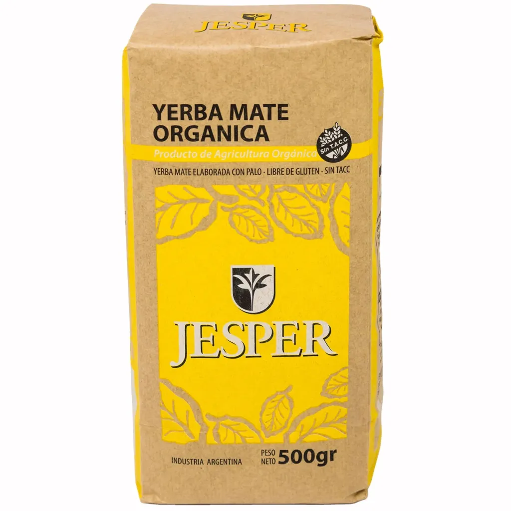 Jesper yerba mate organica sin TACC 500g