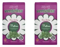 Verde Flor yerba mate con menta sin TACC 500g
