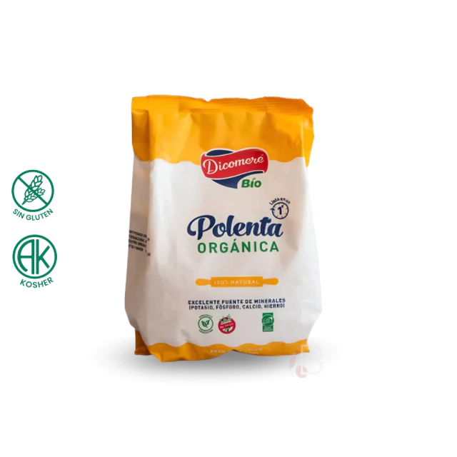 Dicomere polenta orgánica sin gluten 450g
