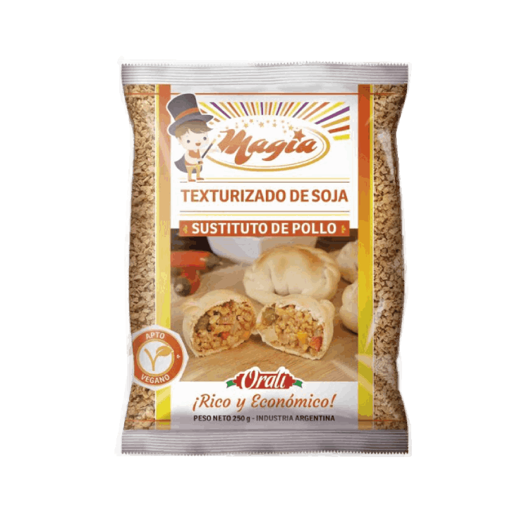 Orali Texturizado de soja saborizado pollo 250g