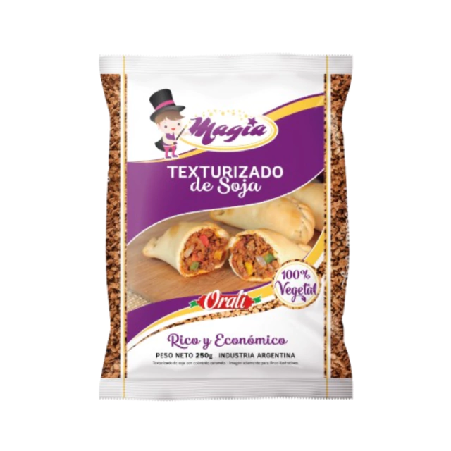 Orali Texturizado de soja saborizado carne 250g
