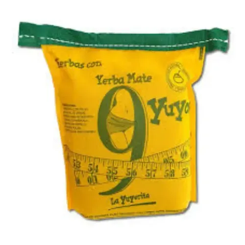 9Yuyos yerba mate sin TACC 500g