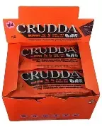 Cruda barra proteica brownie sin TACC 