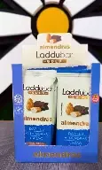 Laddubar barra vegana de almendras sin tacc