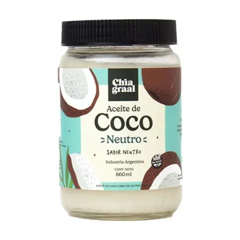 Chiagraal aceite de coco neutro 660ml