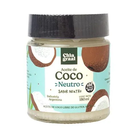 Chiagraal aceite de coco neutro 180ml