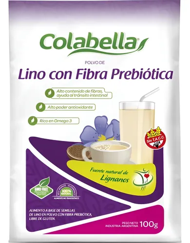 Colabella suplemento bebida lino con fibra