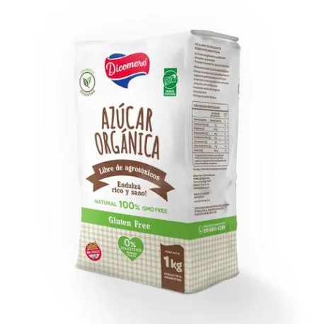 Dicomere azúcar organica libre de gluten 1kg