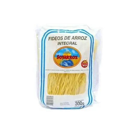 Soyarroz fideos de arroz con espinaca sin tacc