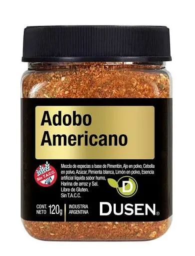 Dusen adobo americano sin gluten 120g