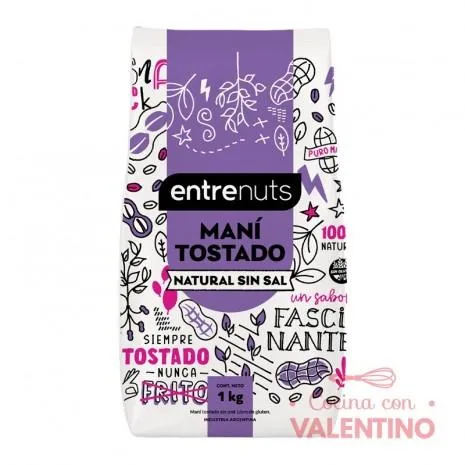 Entrenuts pasta de maní 1kg