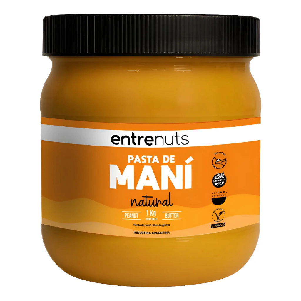 Entrenuts pasta de maní 1kg