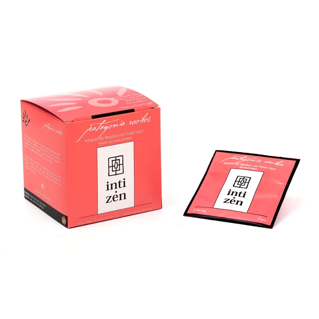 Intizen té roiboos con frutos rojos 15 saquitos