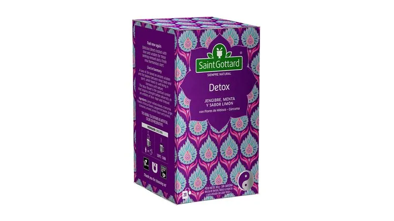 Saint Gottard detox té  x20 saquitos
