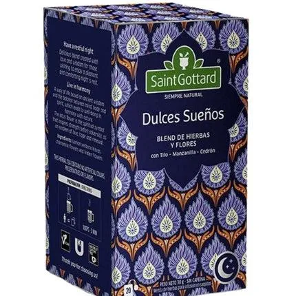 Saint Gottard té dulces sueños x20 saquitos