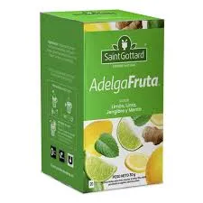 Saint Gottard té adelgafruta limon, lima, jengibre y menta x20 saquitos