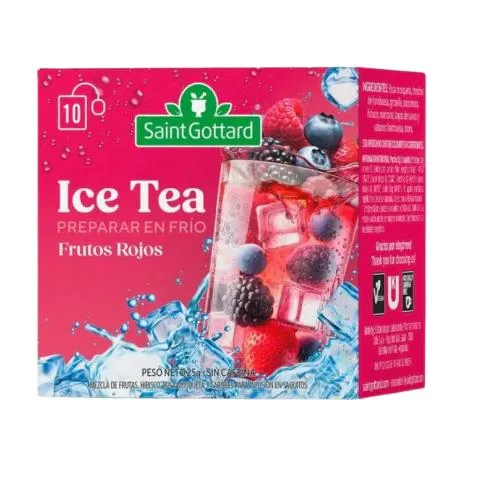 Saint Gottard té frutos del bosque x10 saquitos