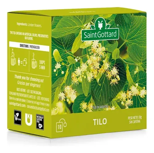 Saint Gottard té tilo x10 saquitos
