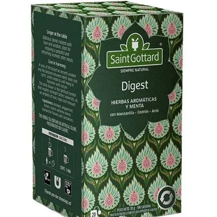 Saint Gottard té digest x10 saquitos