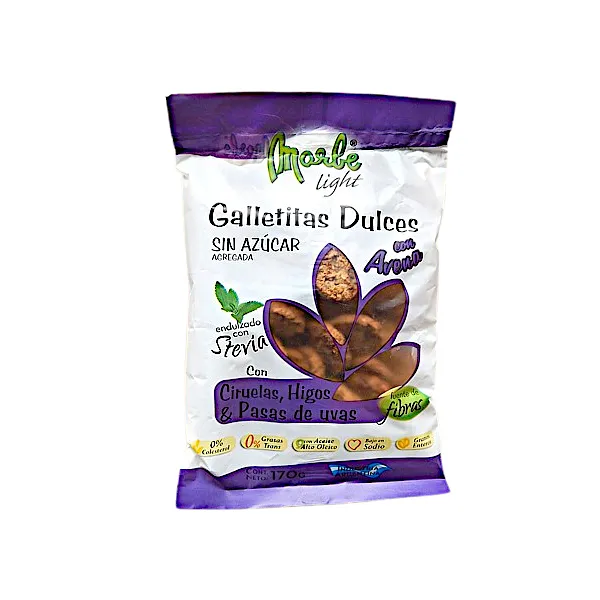 Marbe galletitas sin azúcar ciruela, higo y pasas 190g