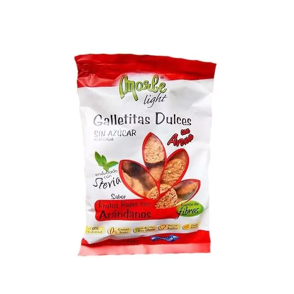 Marbe galletitas sin azúcar frutos rojos con arandano 190g