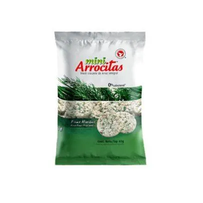 Mini arrocitas finas hierbas sin tacc 42g