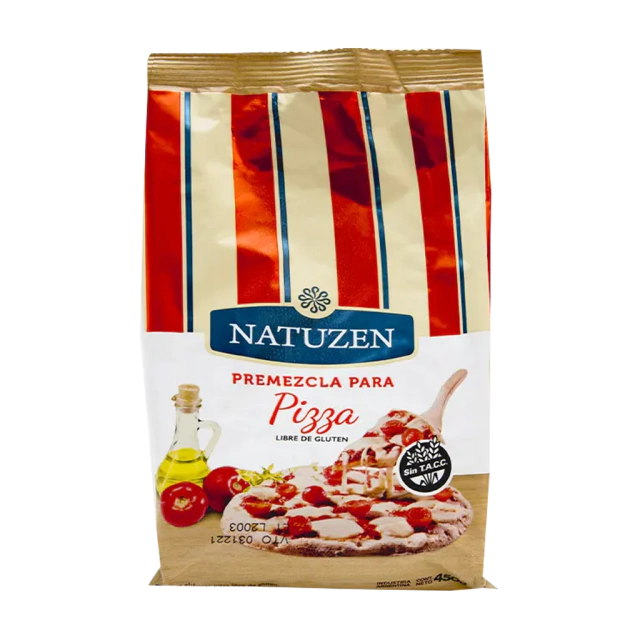 Natuzen premezcla para pizza libre de gluten