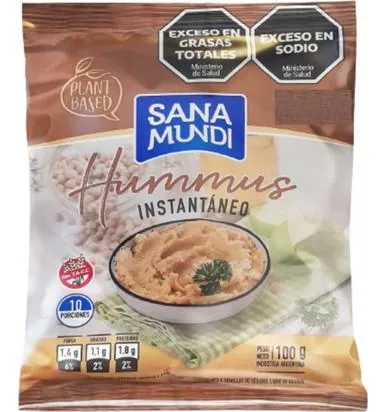Sanamundi hummus instantáneo