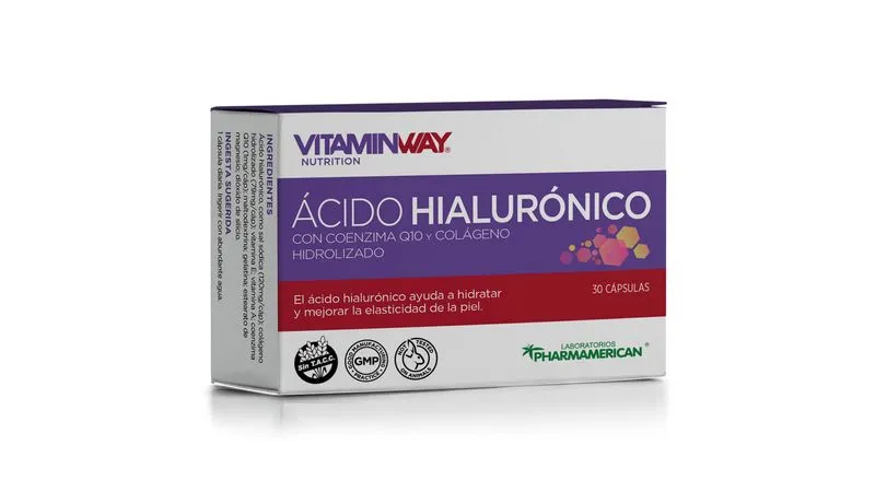 VITAMINWAY - ACIDO HIALURONICO X 30 CAP