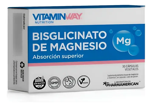 BISGLICINATO DE MAGNESIO X 60 CAP