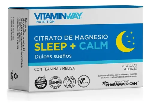 CITRATO DE MAGNESIO SLEEP + CALM X 30 CASP