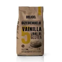 Delicel premezcla libre de gluten número 5 bizcochuelo de vainilla