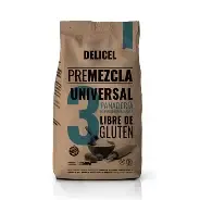 Delicel premezcla universal libre de gluten número 3 universal