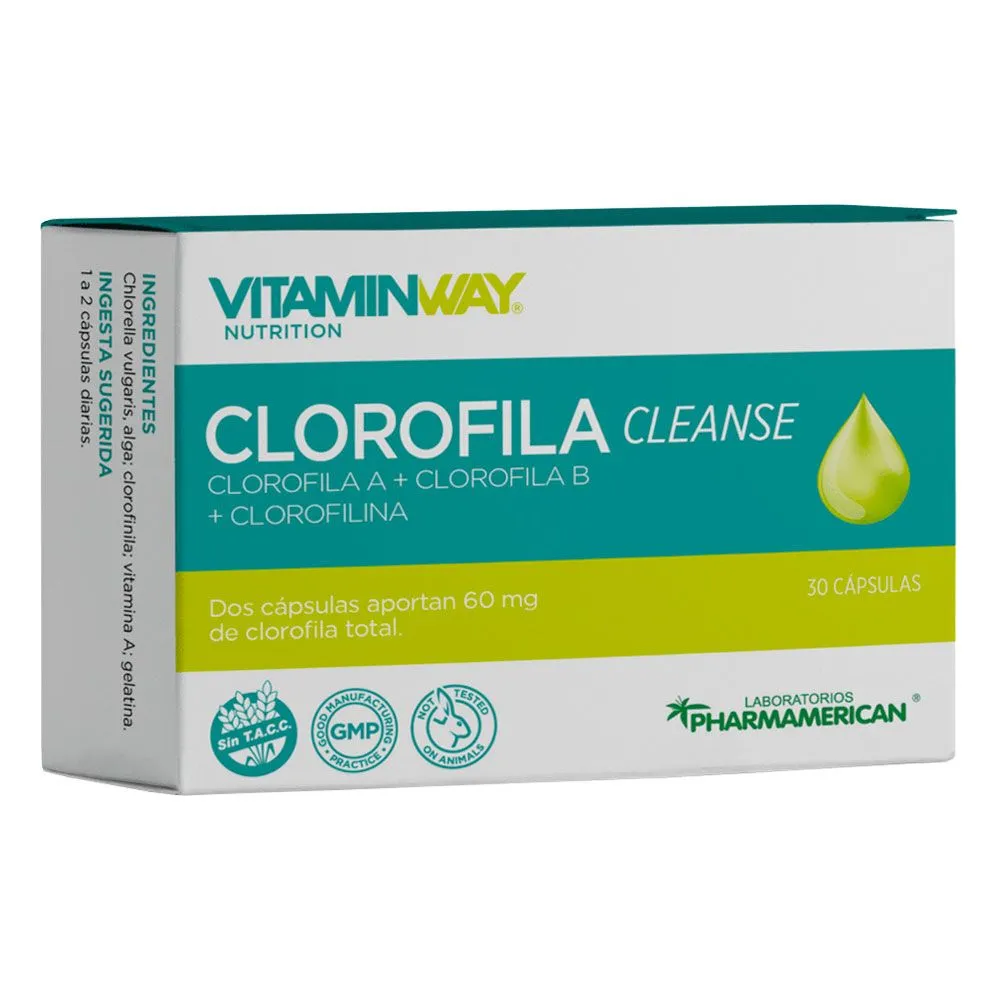 CLOROFILA CLEANSE X 30 CÁP