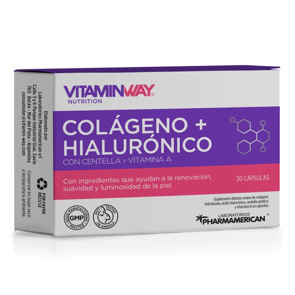 COLAGENO + HIALURONICO X 30 CAP