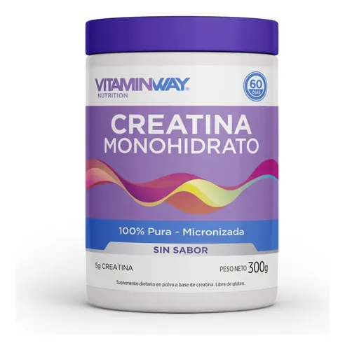 CREATINA SIN SABOR - FRASCO X 300 G