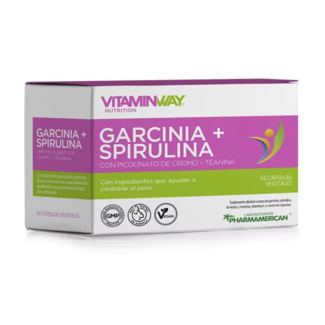GARCINIA + SPIRULINA X 60 CÁP