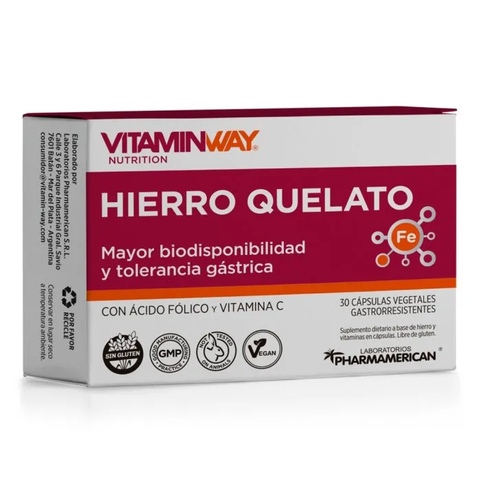 HIERRO QUELATO X 30 CAP